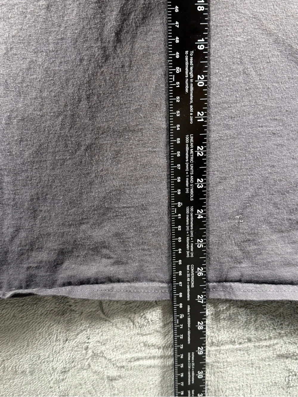 Fruit of The Loom Look Im A Hooman Dur Dur Dur Cat Graphic Gray Women’s Size M